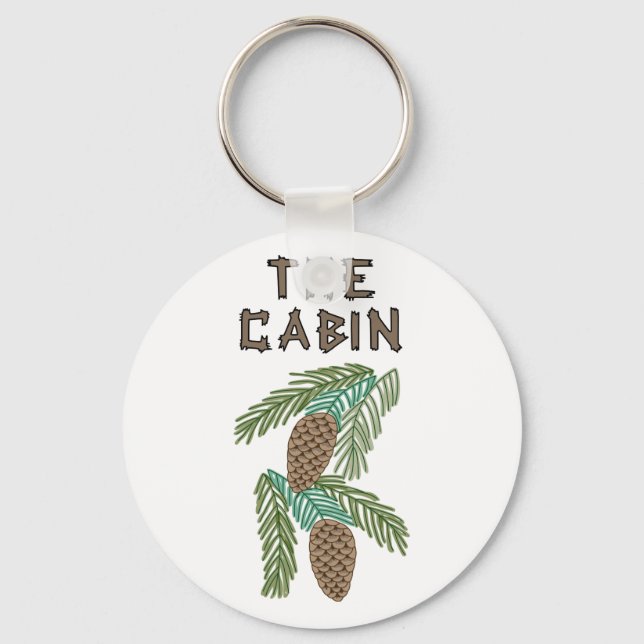 The Cabin Keychain (Front)
