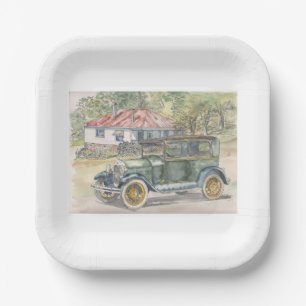 The Cabin Paper Plate