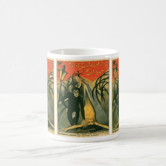 The Cabinet of Dr Caligari movie poster Coffee Mug (Center)