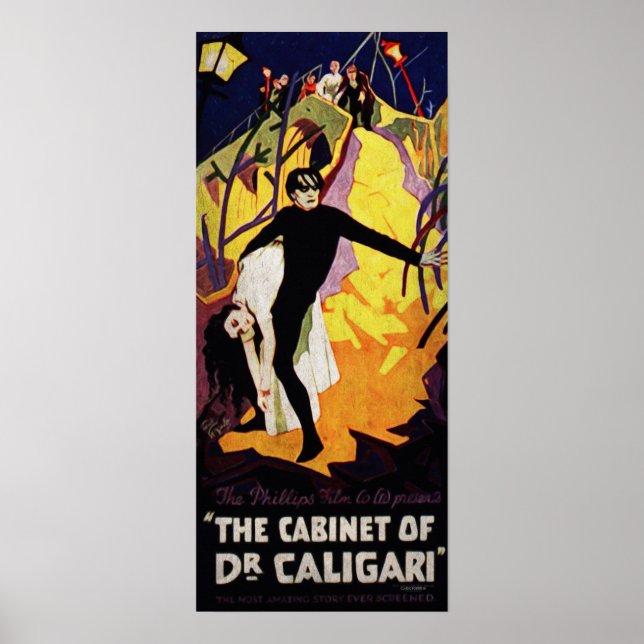 THE CABINET OF Dr. CALIGARI Poster (Front)