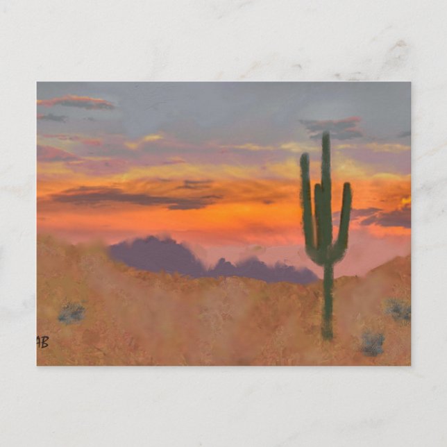 The Cactus,  Postcard (Front)