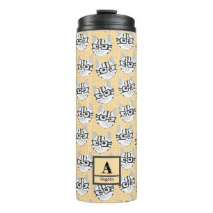 The Cadstudios Beige Thermal Tumbler