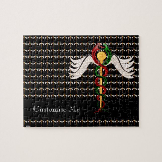 The Caduceus (Full Colour) Jigsaw Puzzle (Horizontal)