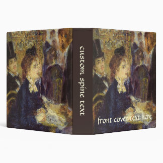 The Cafe by Pierre Renoir, Vintage Impressionism Binder