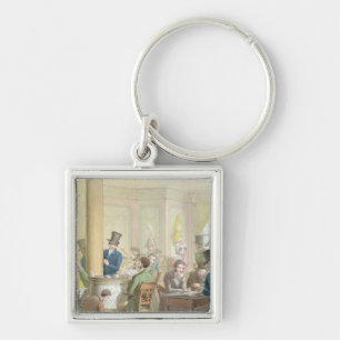 The Cafe de Commerce, from 'Tableau de Paris' Keychain