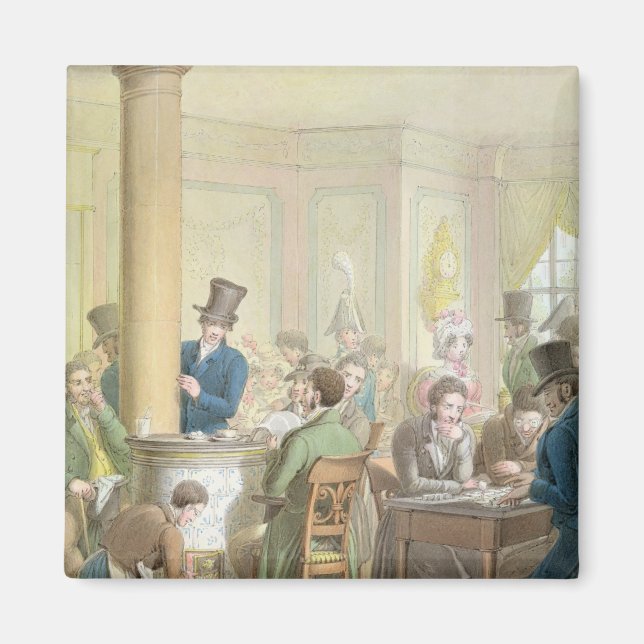 The Cafe de Commerce, from 'Tableau de Paris' Magnet (Front)