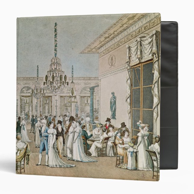 The Cafe Frascati in 1807 Binder (Front/Inside)
