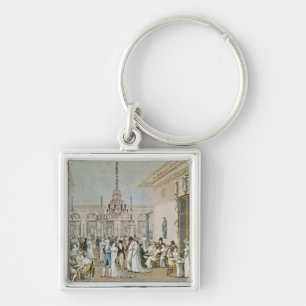 The Cafe Frascati in 1807 Keychain
