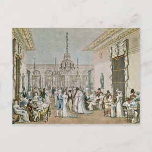 The Cafe Frascati in 1807 Postcard