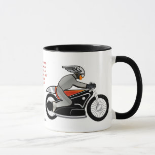 The Cafe Racer (Personalized Ceramic Mug) Mug