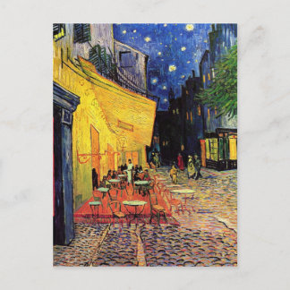The Cafe Terrace in Arles, at Night - van Gogh Postcard