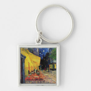 The cafe terrace on the place du forum, Arles, at Keychain