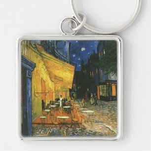 The cafe terrace on the place du forum, Arles, at Keychain
