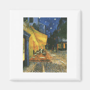 The cafe terrace on the place du forum, Arles, at Magnet