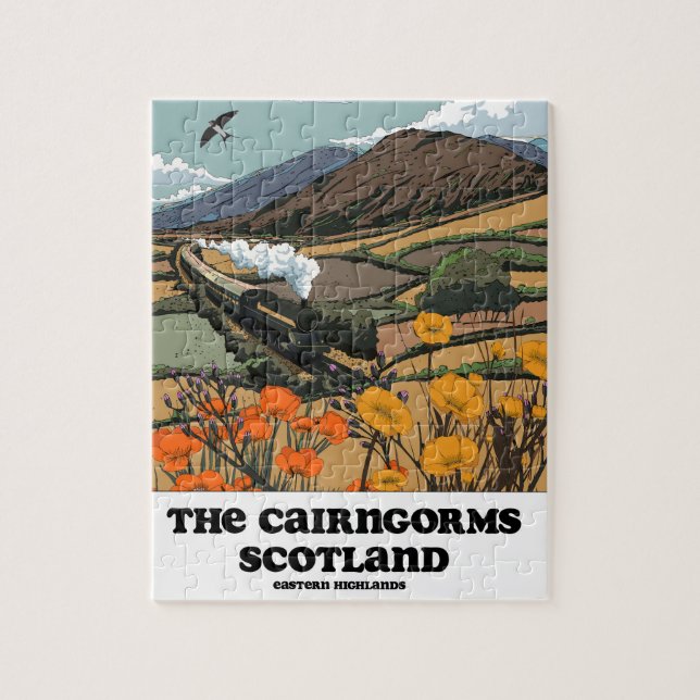 The Cairngorms Scotland  Jigsaw Puzzle (Vertical)