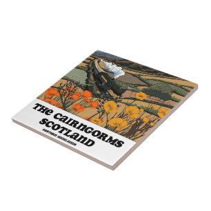The Cairngorms Scotland Tile
