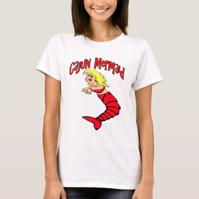 The Cajun Mermaid T-Shirt (Front)