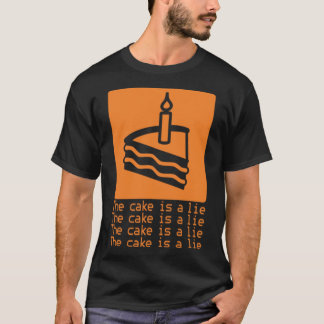 The Cake Is A Lie vintage T-Shirt