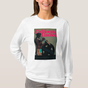 The California Limited Train Travel Poster T-Shirt