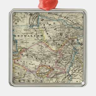 The Caliph's empire at its biggest - East Metal Ornament