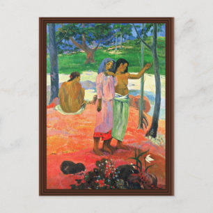 The Call By Gauguin Paul (Best Quality) Postcard