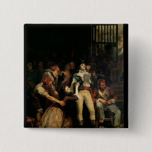 The Call for the Last Victims of the Terror 2 Inch Square Button