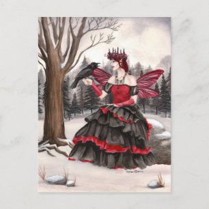 The Call of Winters Chill Postcard