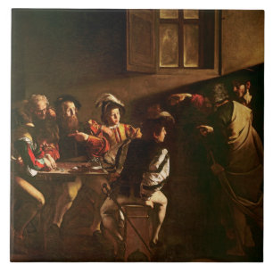 The Calling of St. Matthew, c.1598-1601 Tile