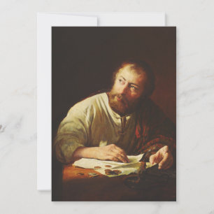 The Calling of the Apostle Matthew Holiday Card
