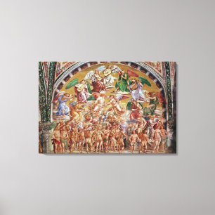 The Calling of the Chosen to Heaven Canvas Print