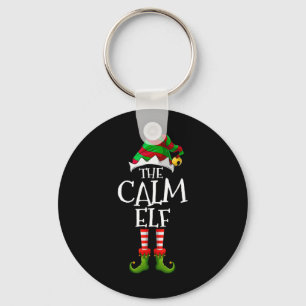The Calm Elf Christmas Family Matching Xmas Group Keychain