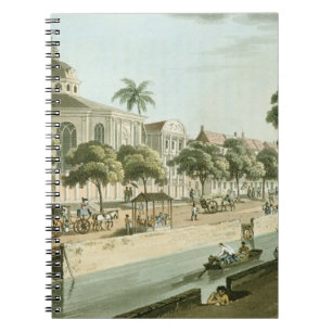 The Calvinistic Church in Batavia, plate 9 from 'A Notebook