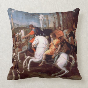 The Calydonian Boar Hunt, 1637-38 Throw Pillow
