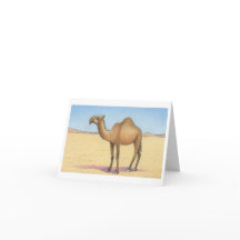 The Camel Note Card
