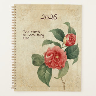 The Camellia Keeper Planner: Winter's Rose Edition