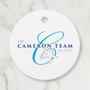 The Cameron Team Personalized Favour Tags