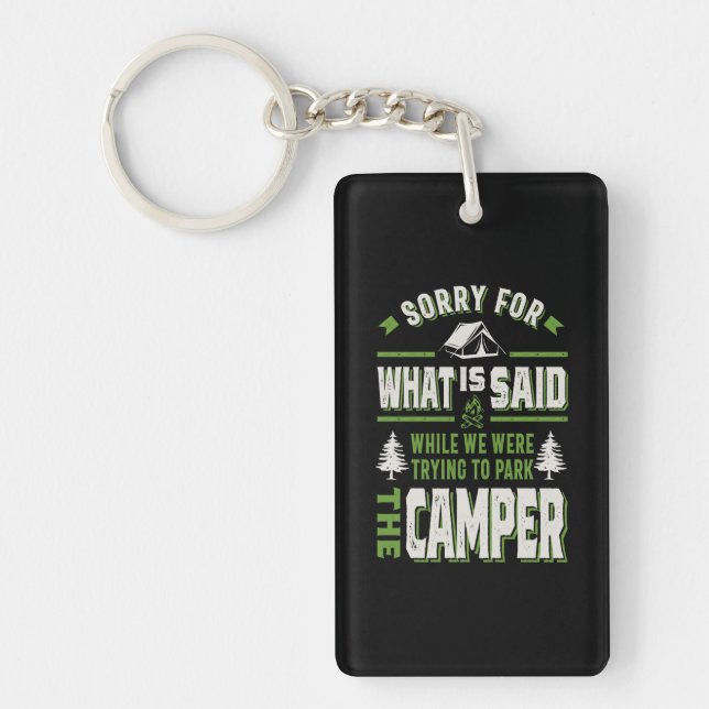 The Camper Keychain (Front)