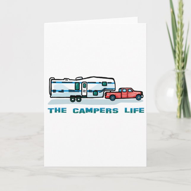 The Campers Life Card (Front)