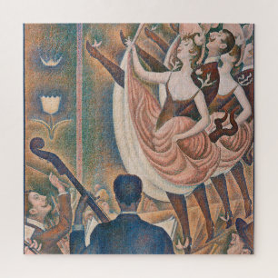 The Can-can Seurat Neo Impressionist Pointillist Jigsaw Puzzle