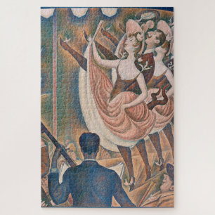 The Can-can Seurat Neo Impressionist Pointillist Jigsaw Puzzle