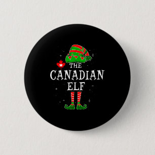The Canadian Elf Group Matching Family Christmas C 2 Inch Round Button