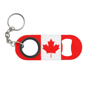 The Canadian Flag, Canada Keychain Bottle Opener