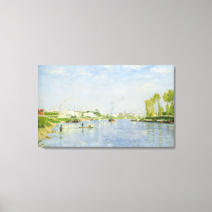 The Canal Saint-Denis Canvas Print