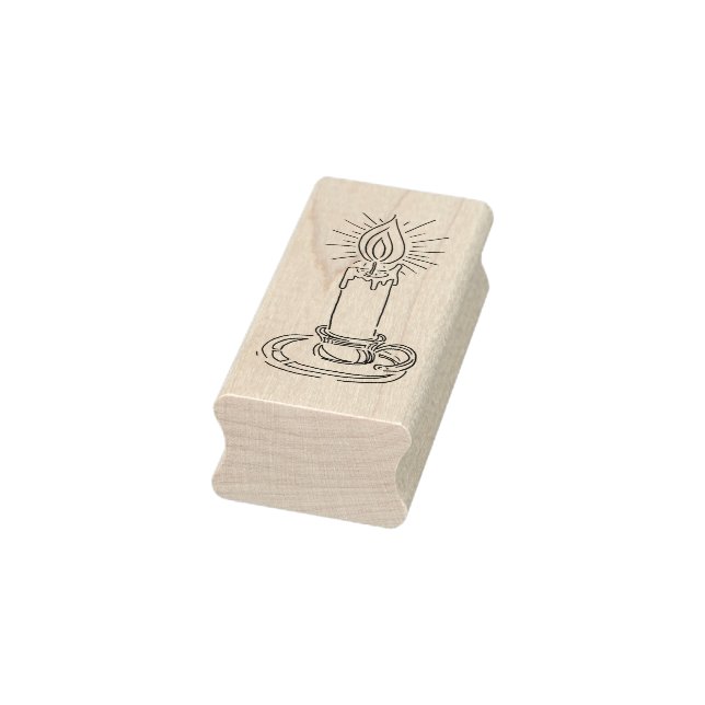 the candle art stamp (Stamp)