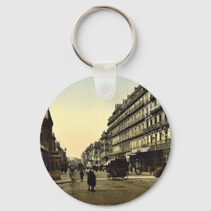 The Cannabiere (i.e., Cannebi�re) and Hotel de Lou Keychain