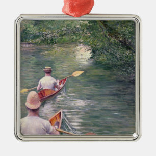 The Canoes, 1878 Metal Ornament