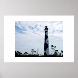 The Cape Lookout Lighthouse Poster
