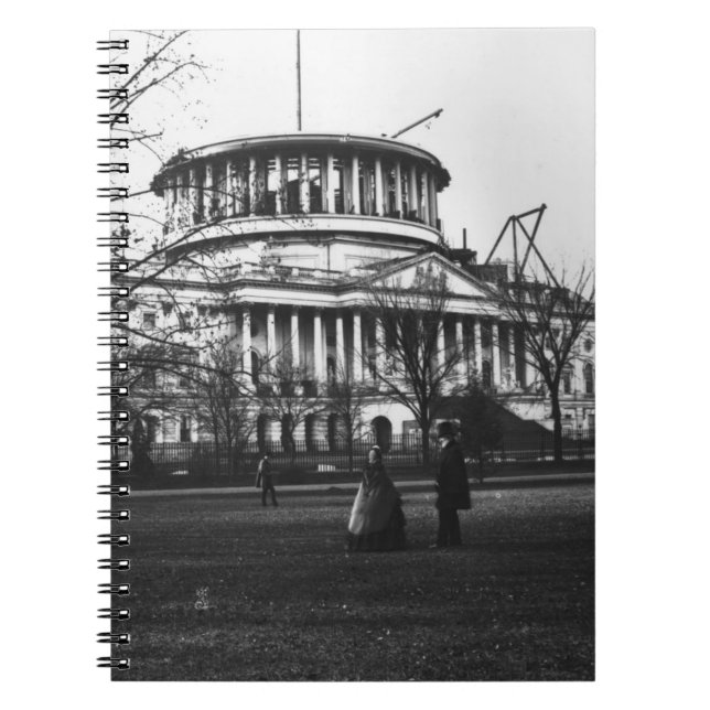 The Capitol Building in Washington D.C. Notebook (Front)