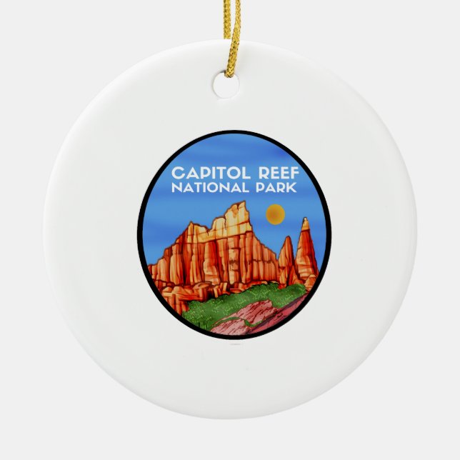 THE CAPITOL WAY CERAMIC ORNAMENT (Front)