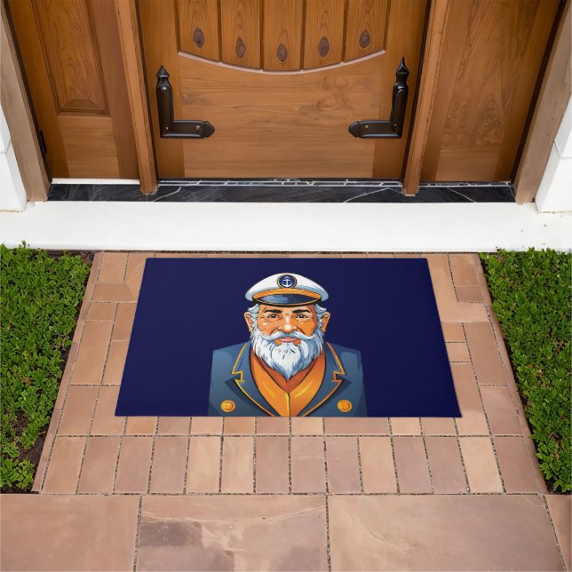The captain of the ship doormat (Outdoor)